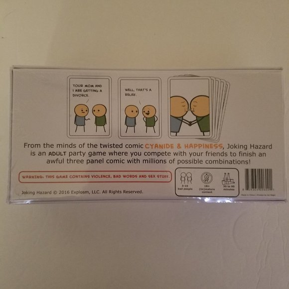 Joking Hazard - Cyanide and Happiness Card Game - Picture 5 of 5